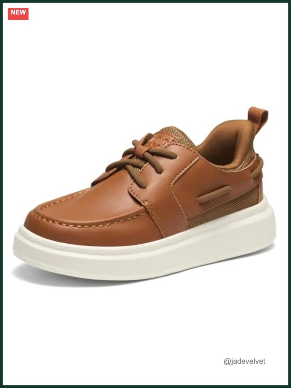 Boys Slip On Loafers - Lightweight EVA Sole - Easy On/Off Dress Shoes